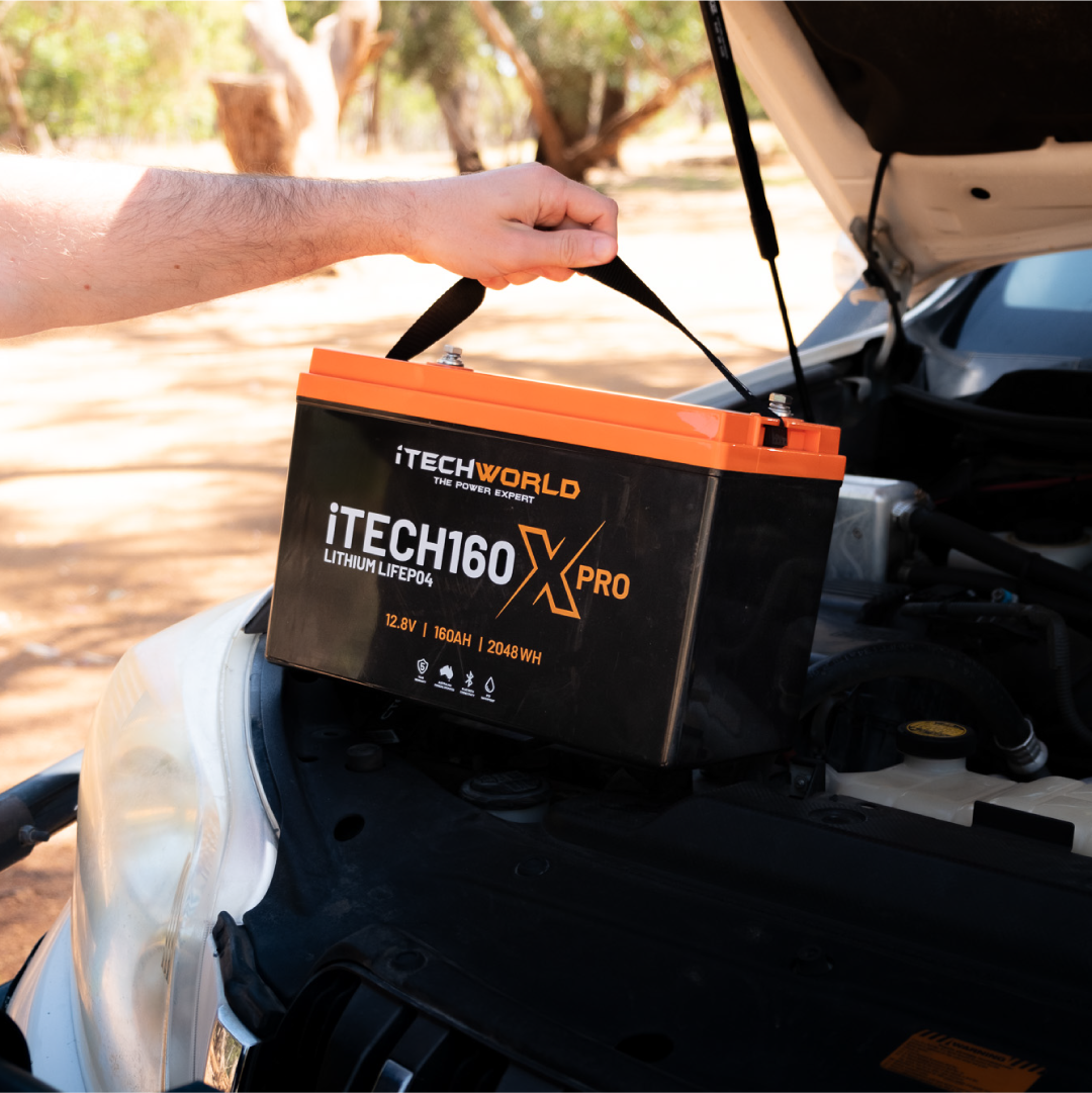 iTECH160X PRO Deep Cycle Lithium Battery with Bluetooth LiFePO4 160Ah - ITechWorld