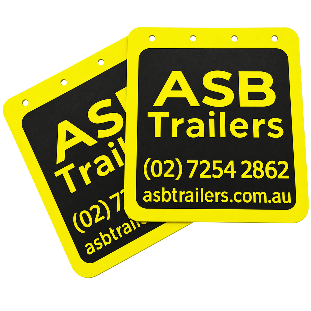 Pair of  Mudflap 340mm x290 mm (ASB Trailers)