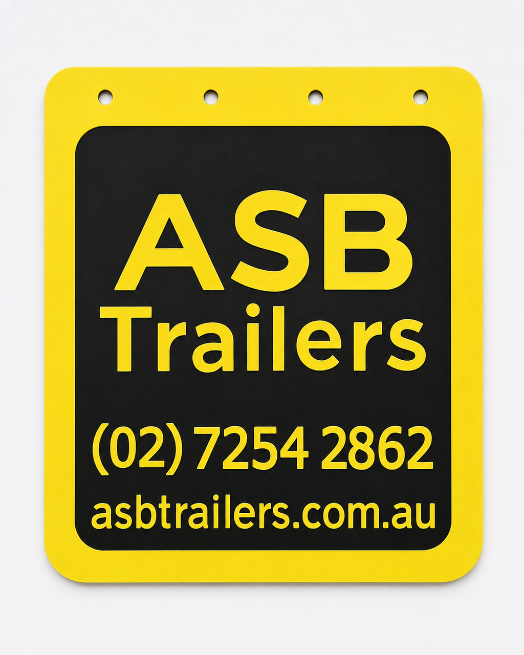 Pair of  Mudflap 340mm x290 mm (ASB Trailers)