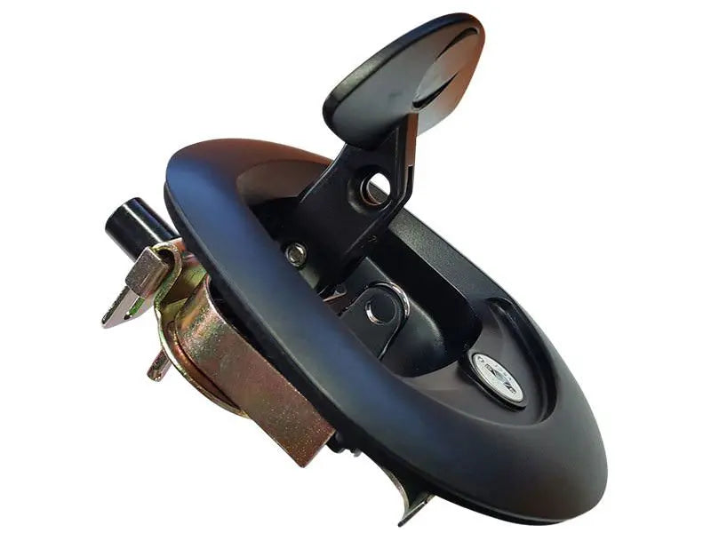 Black Whale Tail Lock